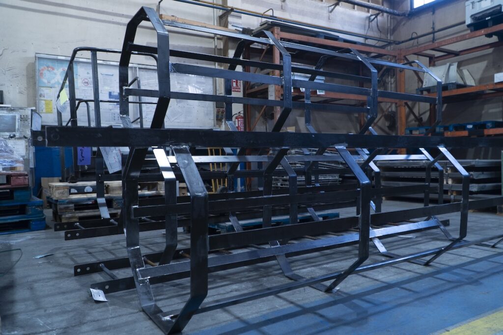 Access ladders and internal structures